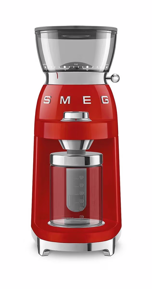Image of Smeg CGF03RDEU Kaffeemühle – rot