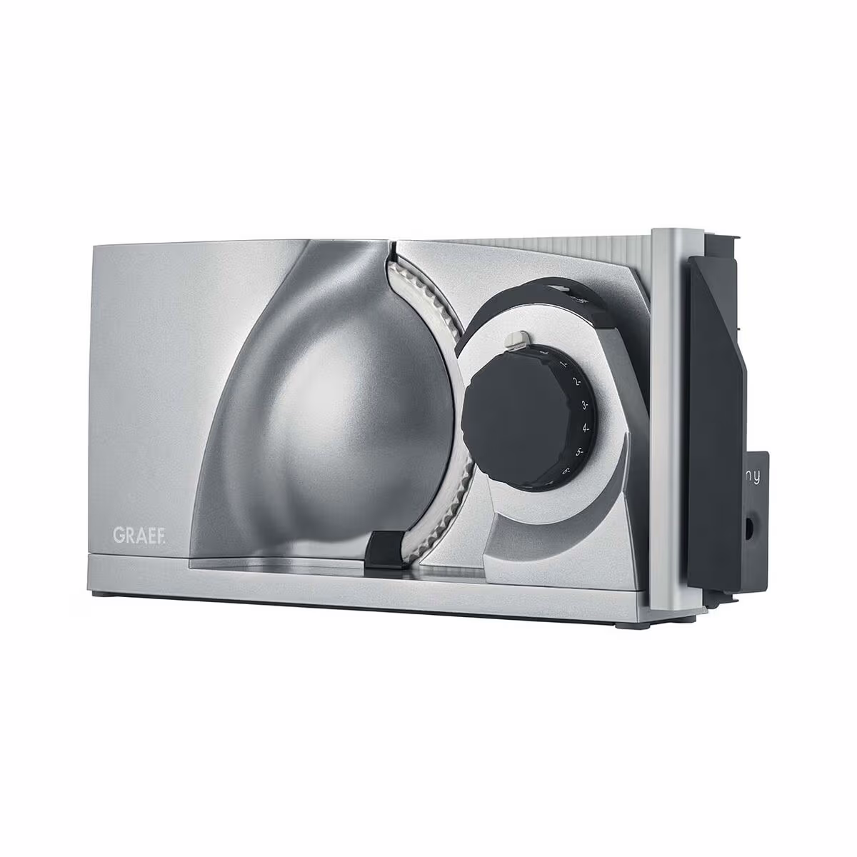 Image of Graef MT1200 Klappbarer Allesschneider MYtiny Twin silber – Aufschnittmaschine/Schneidemaschine
