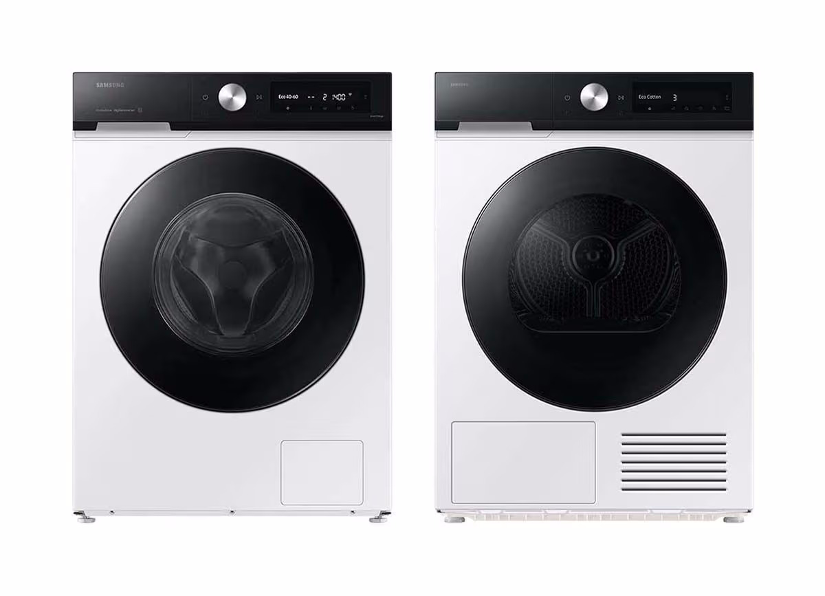 Samsung Set WW90DB7U94GEU5 + DV90DB7845GEU5 – Waschturm Set