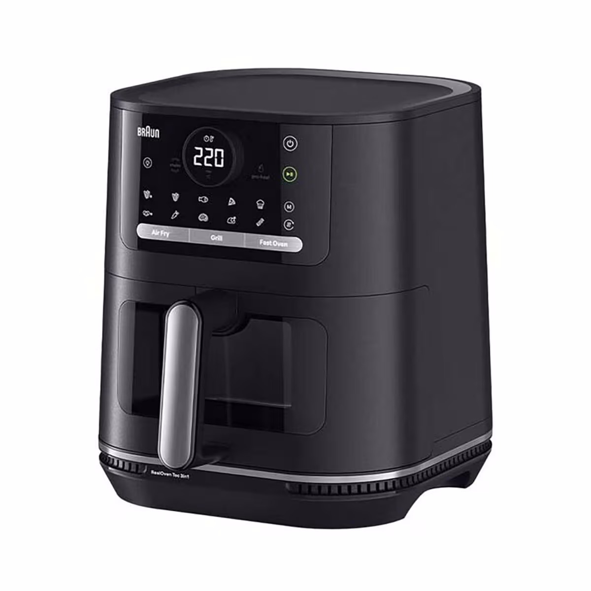 Image of Braun MultiFry5 HF5073IBK Heissluftfritteuse – Airfryer - Friteuse – schwarz matt