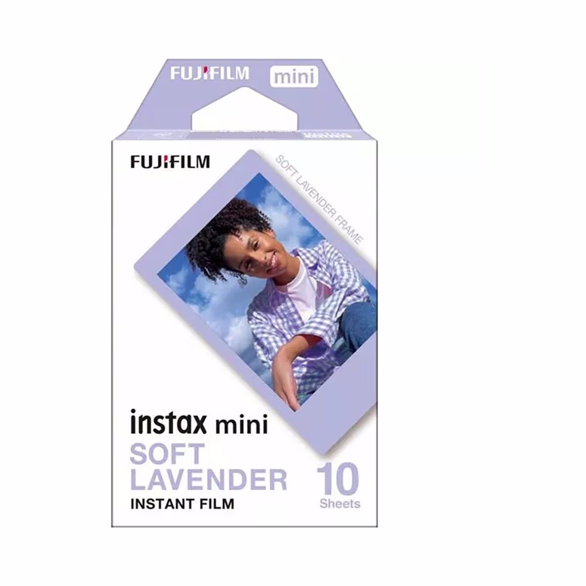 Fujifilm InstaxMini Film SoftLav Film Sofort-Bild – Sofortbildkamera/Polaroid Kamera – lila