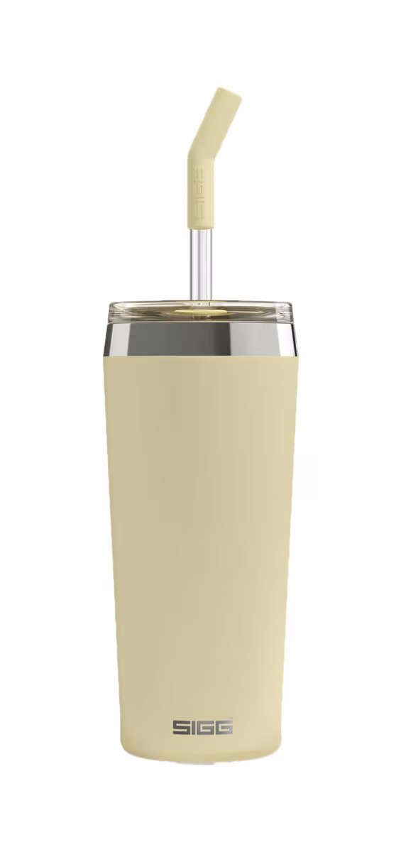 Image of Sigg HELIA OPTIMISTIC YELLOW 0.6 L Reisebecher – Trinkflasche/Thermosflasche/Shaker – gelb