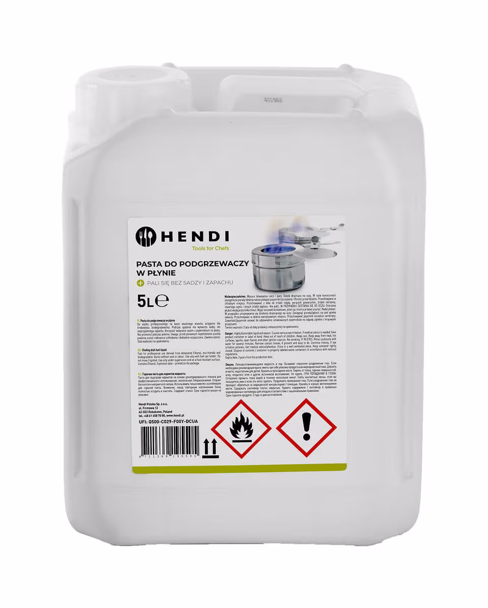 Image of Hendi Brennpaste 5L – Gastro Küchengeräte Zubehör