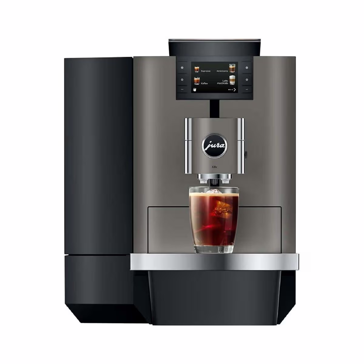 Image of JURA X10c-Dark Inox (SA) Gastro Kaffeemaschine – JURA Kaffeevollautomaten Professional