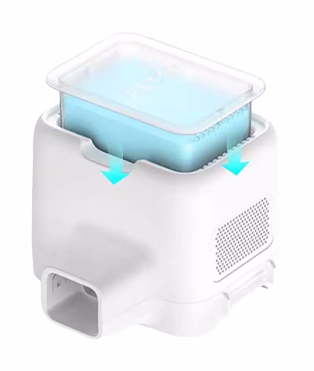 PETKIT Pet Odor Eliminator N60 3-Pack Geruchsentferner – Tierbedarf – weiss / blau
