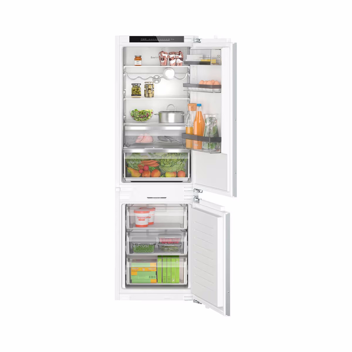 Image of Bosch KIN86ADD0 Kühlschrank mit Gefrierfach vollintegriert – Einbaukühlschrank mit Gefrierfach 60 cm vollintegriert