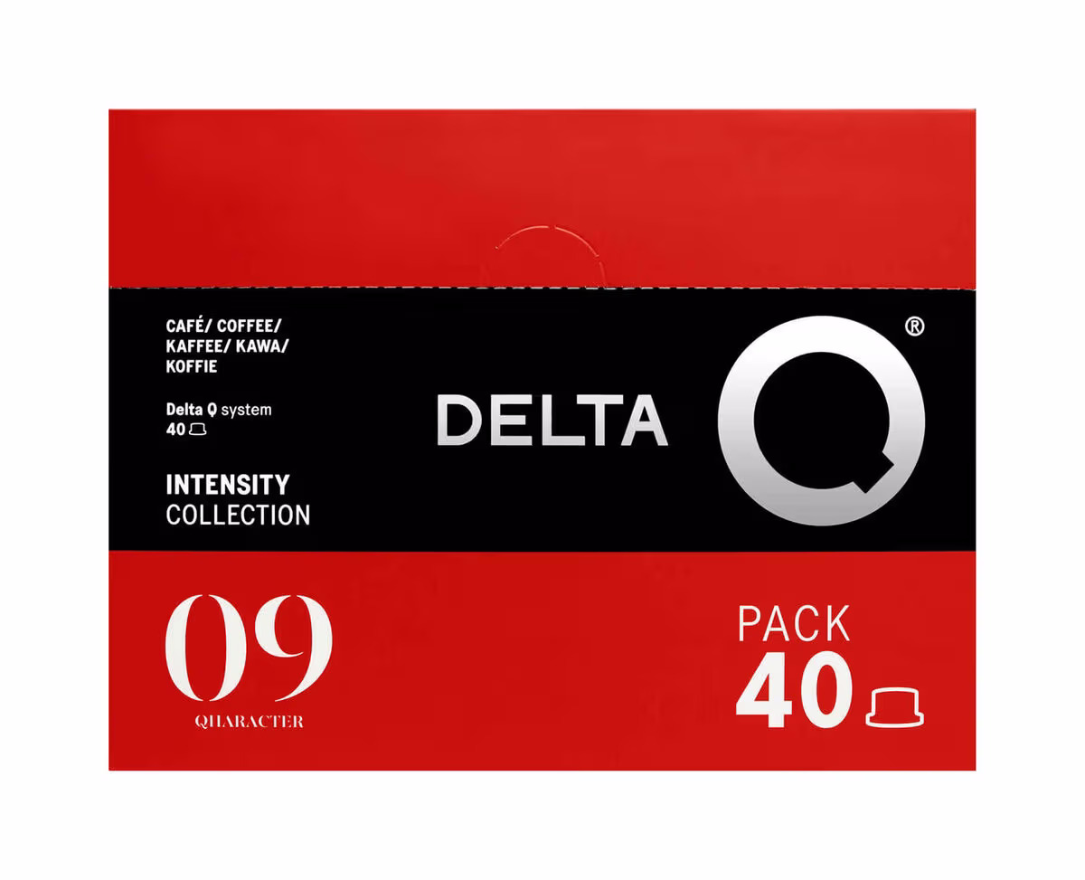 Delta Q QHARACTER PACK 40 Kapseln Kaffeekapseln – Diverse Kaffeekapseln/Kaffeepads