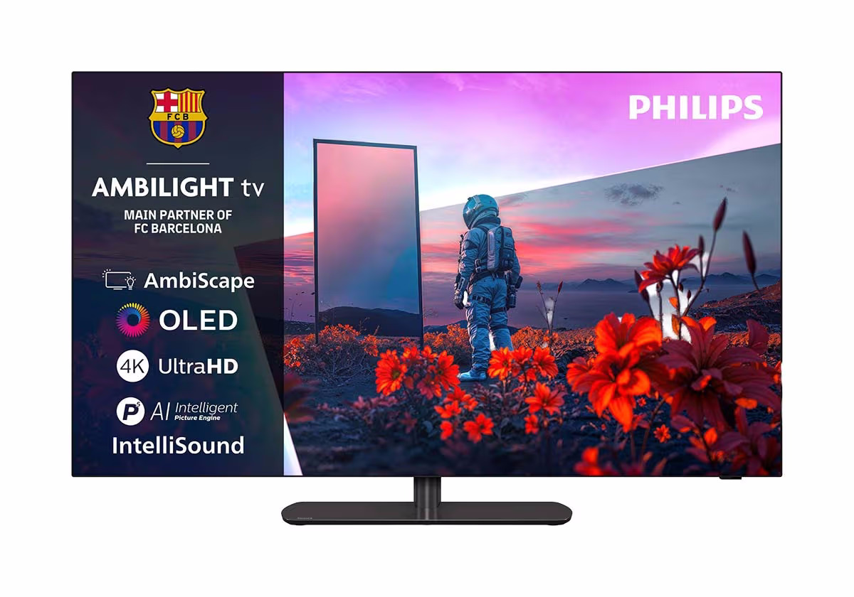 Philips 65OLED811 – 65″, 4K OLED TV, 2026 Fernseher – schwarz