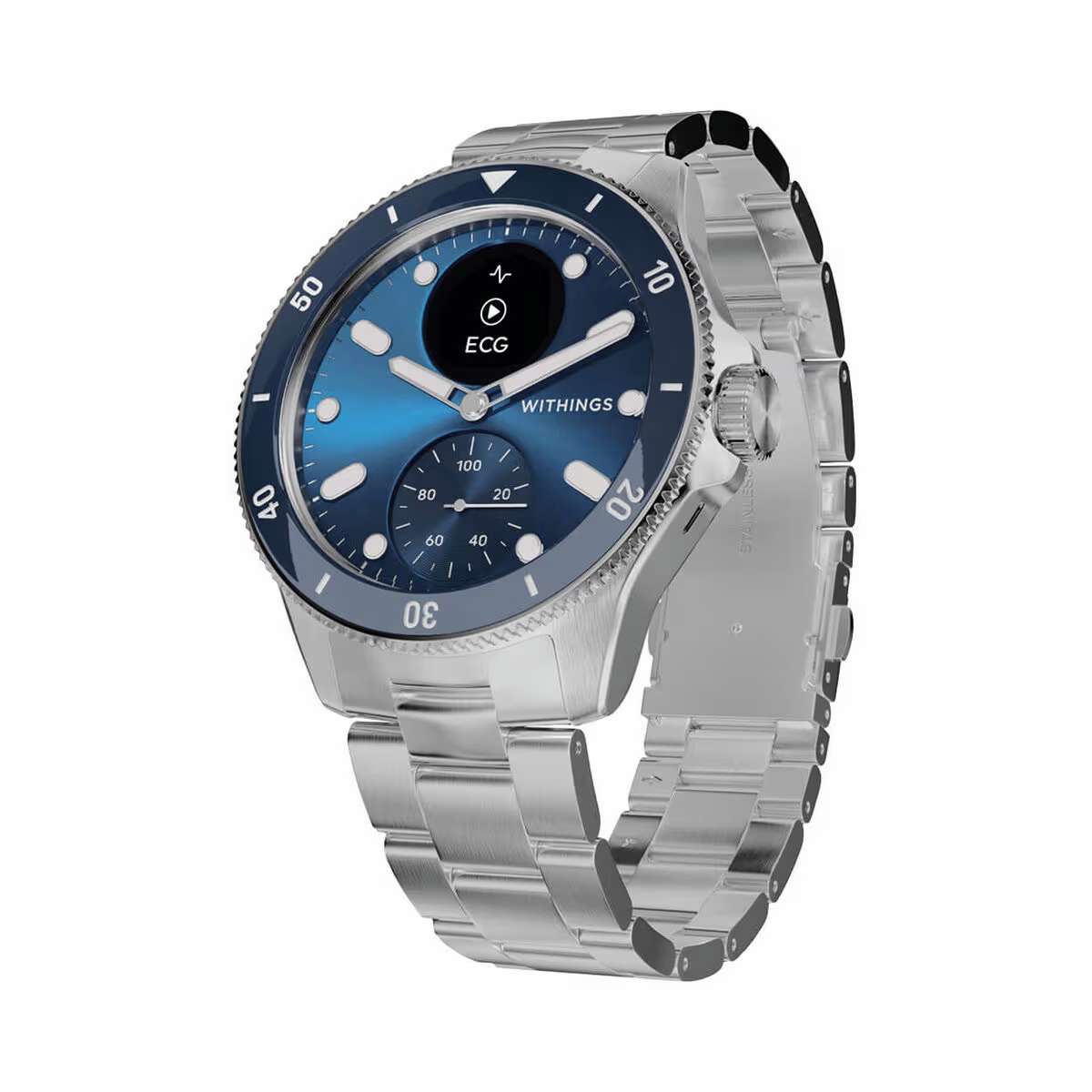 Image of Withings Scanwatch Nova Blue Smartwatch – blau
