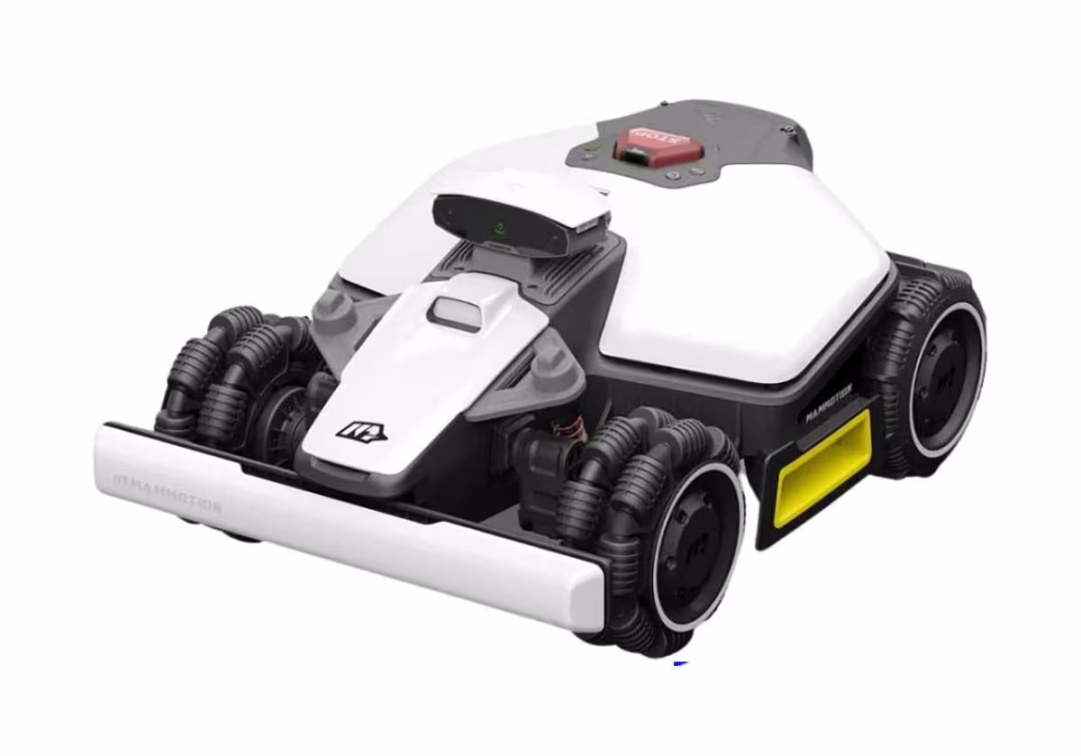 Mammotion LUBA mini AWD 800 Rasenmäher Roboter – schwarz / weiss