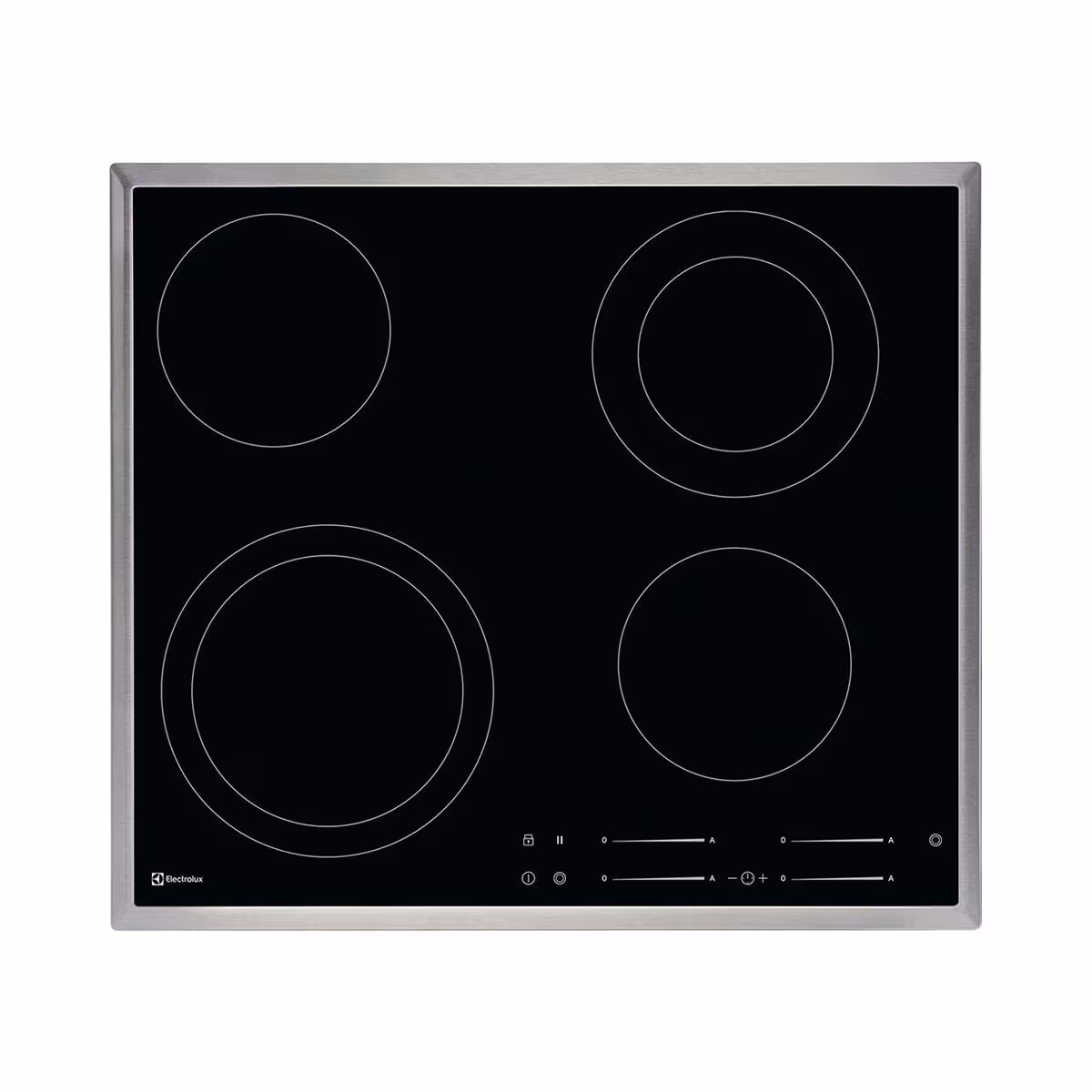Electrolux GK58TSCN Glaskeramik Kochfeld mit Touch-Display