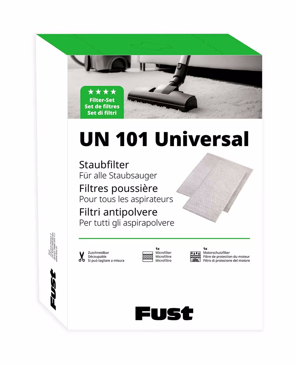 Fust UN 101 UNIVERSAL Staubfilter – Staubsaugerfilter – weiss