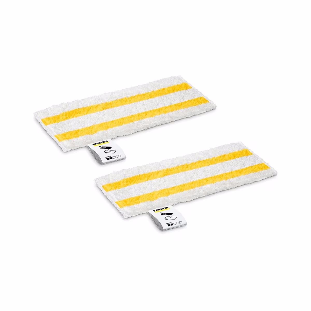 Image of Kärcher Universal-Bodentuchset Easyfix Mini Bodentuch – Diverses Staubsauger Zubehör – gelb