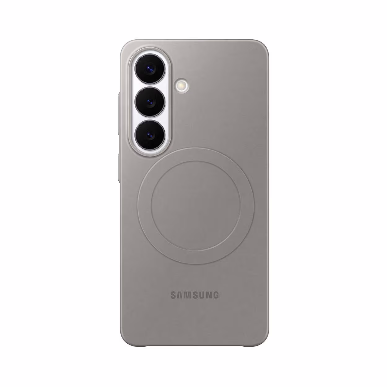 Image of Samsung S26 Hard-Cover Slim Magnet Case Gray Samsung Cover – Handyhülle/Handy Tasche – grau