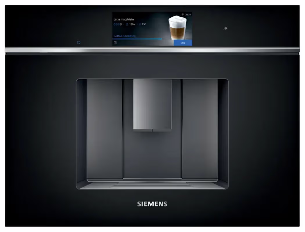 Image of Siemens CT718L1B0 Einbau Kaffeevollautomat – Einbau Kaffeemaschine/Einbau Kaffeevollautomat – schwarz
