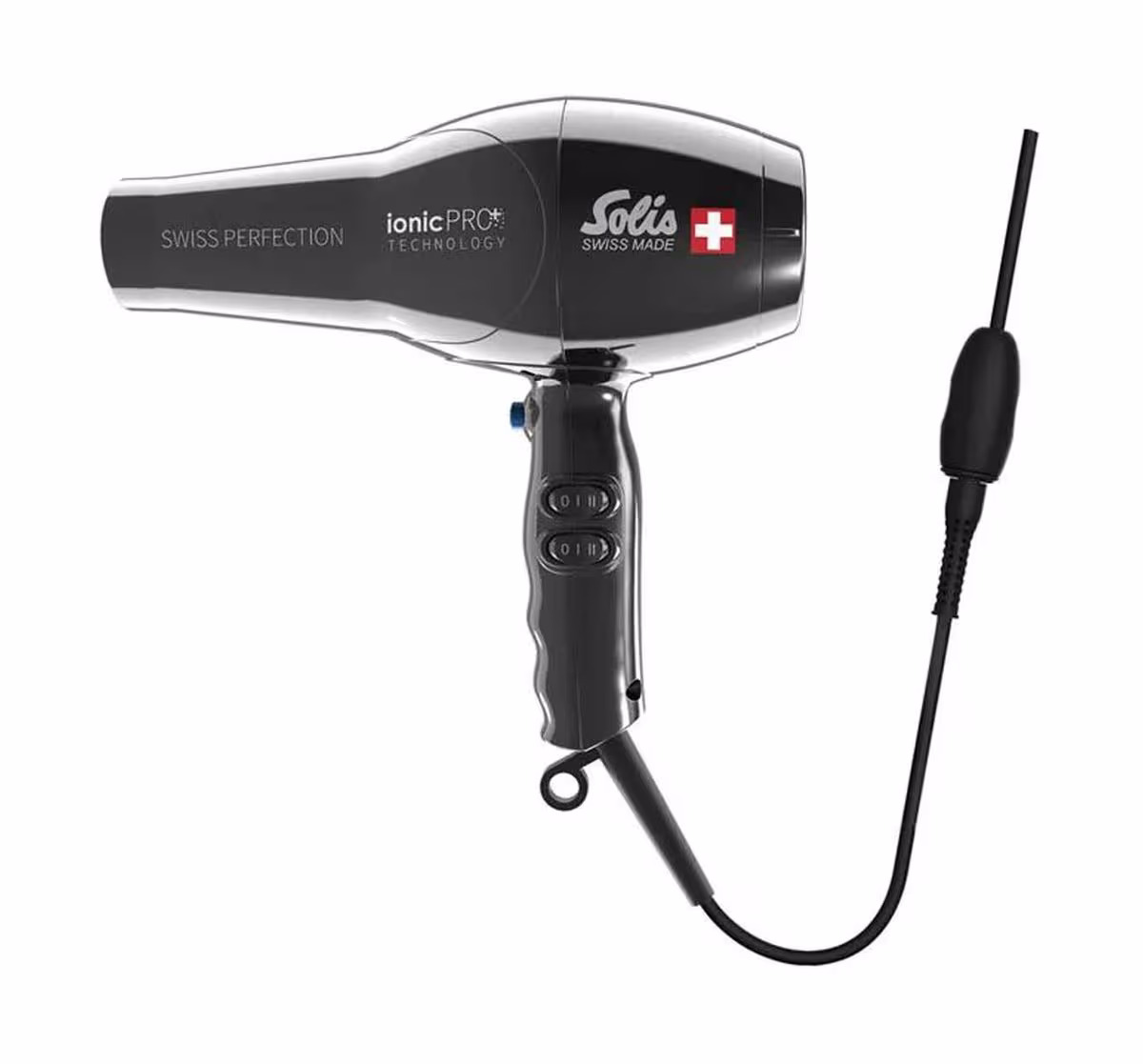 Solis SwissPerfection 360° Black Haarfön – Haarföhn/Haartrockner – schwarz