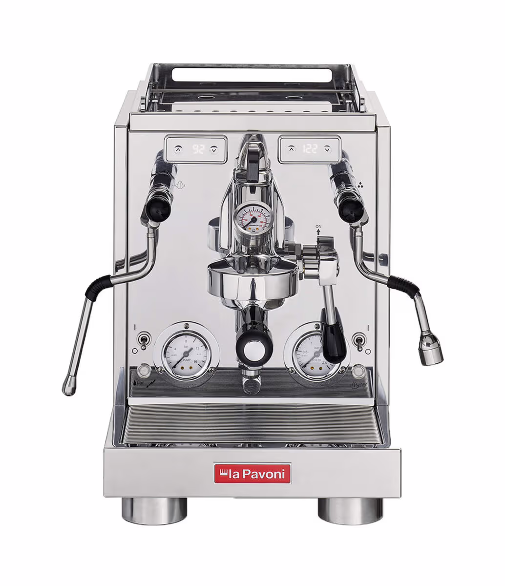 Image of La Pavoni Semiprofessionel Botticelli Specialty Siebträgermaschine – Siebträgermaschine/Espressomaschine – edelstahl