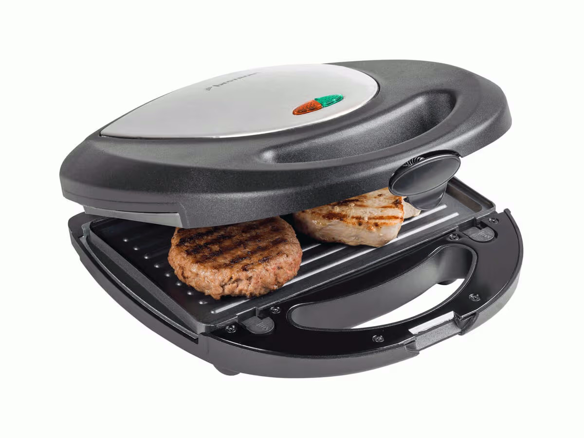 Bestron ASM8010 Kontaktgrill 3 in 1 – edelstahl / schwarz