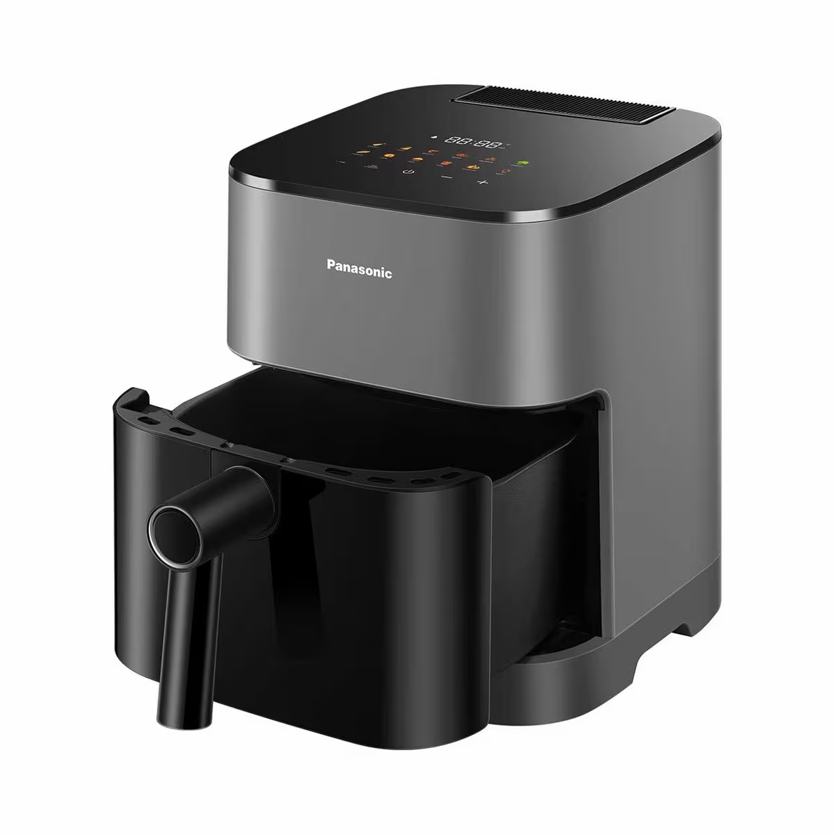 Image of Panasonic NF-CH3-CC500-PACK Air Fryer mit Sichtfenster – 5 Liter Heissluftfritteuse – Airfryer - Friteuse – schwarz / grau