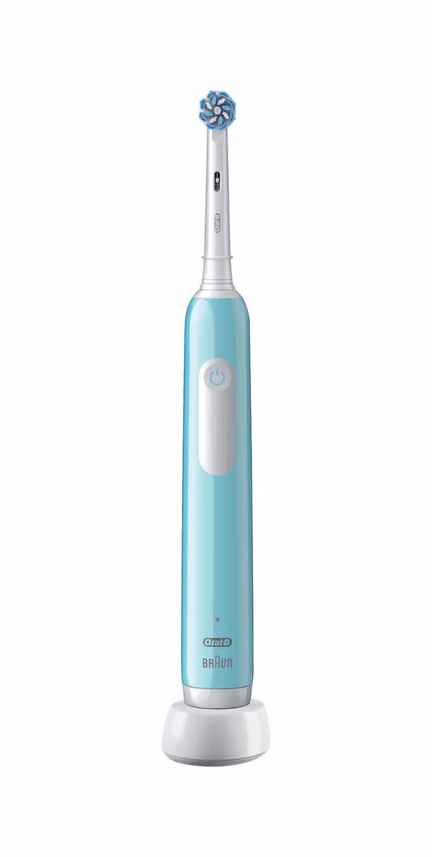 Oral-B Pro 1 Sensitive Clean Blue Elektrische Zahnbürste – hellblau