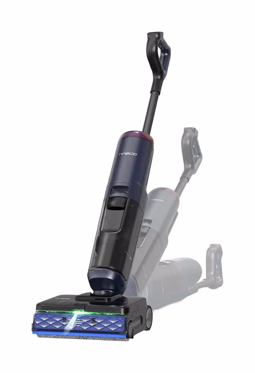 Tineco FLOOR ONE S7 Max Pro Staubsauger – Nass und Trockensauger – schwarz / blau
