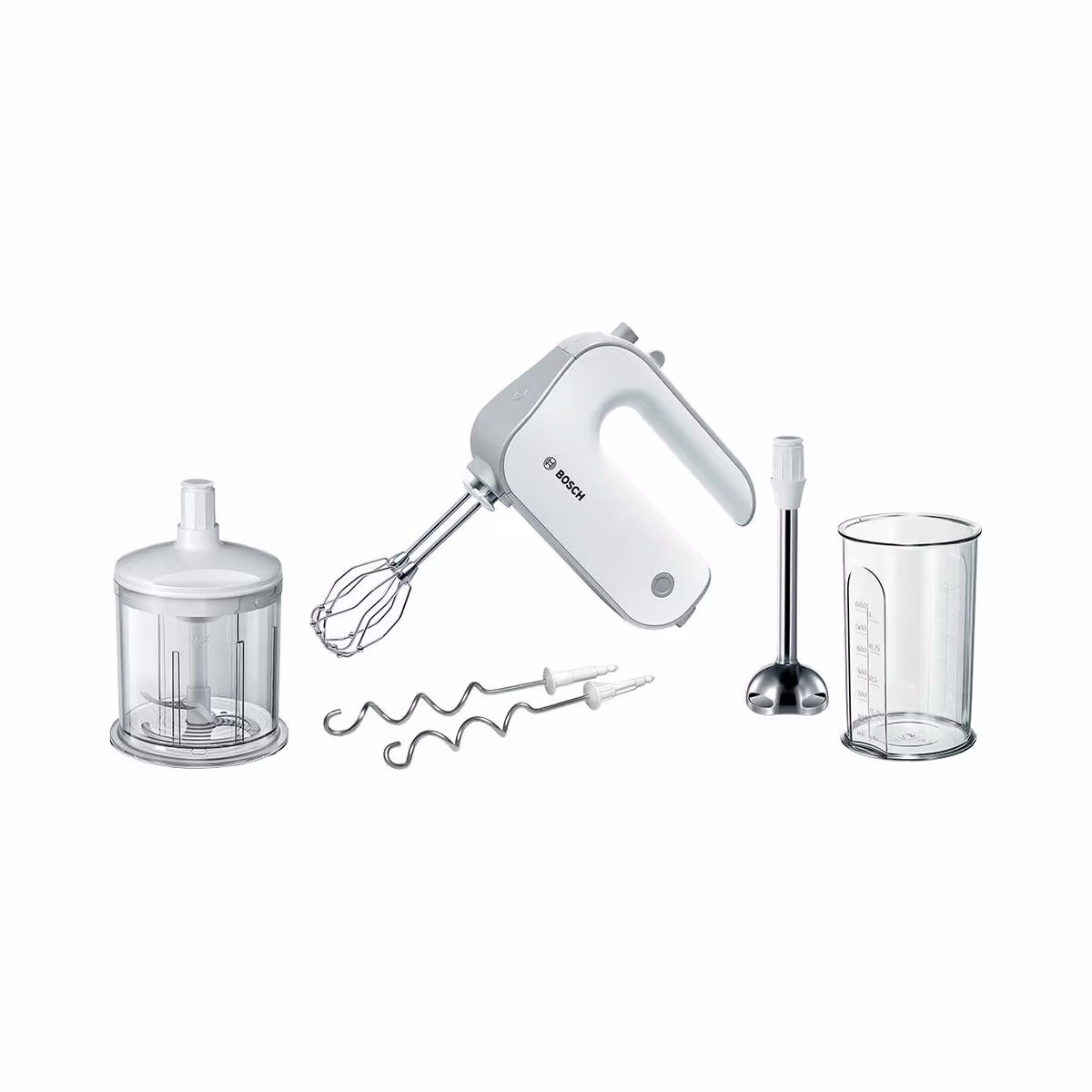Image of Bosch MFQ4080 weiss Handrührwerk – Handmixer – weiss / silber