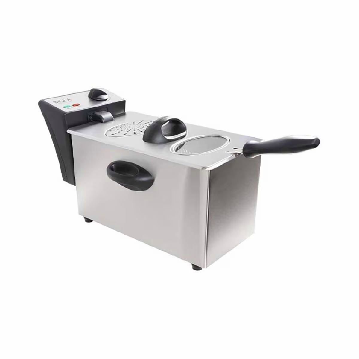 Image of Berger+Lanz FT3-5L Fritteuse – Airfryer - Friteuse – schwarz / silber