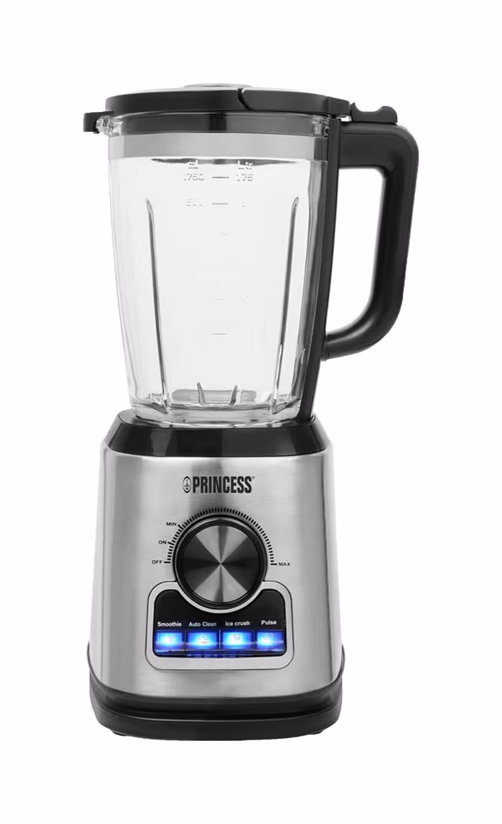 Princess Standmixer 1.75l – Standmixer/Blender – edelstahl / schwarz