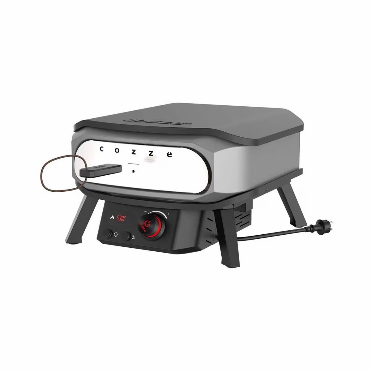 Image of Cozze 90446 13 inch Pizzaofen PREMIUM ROTATE – Pizza Ofen – schwarz
