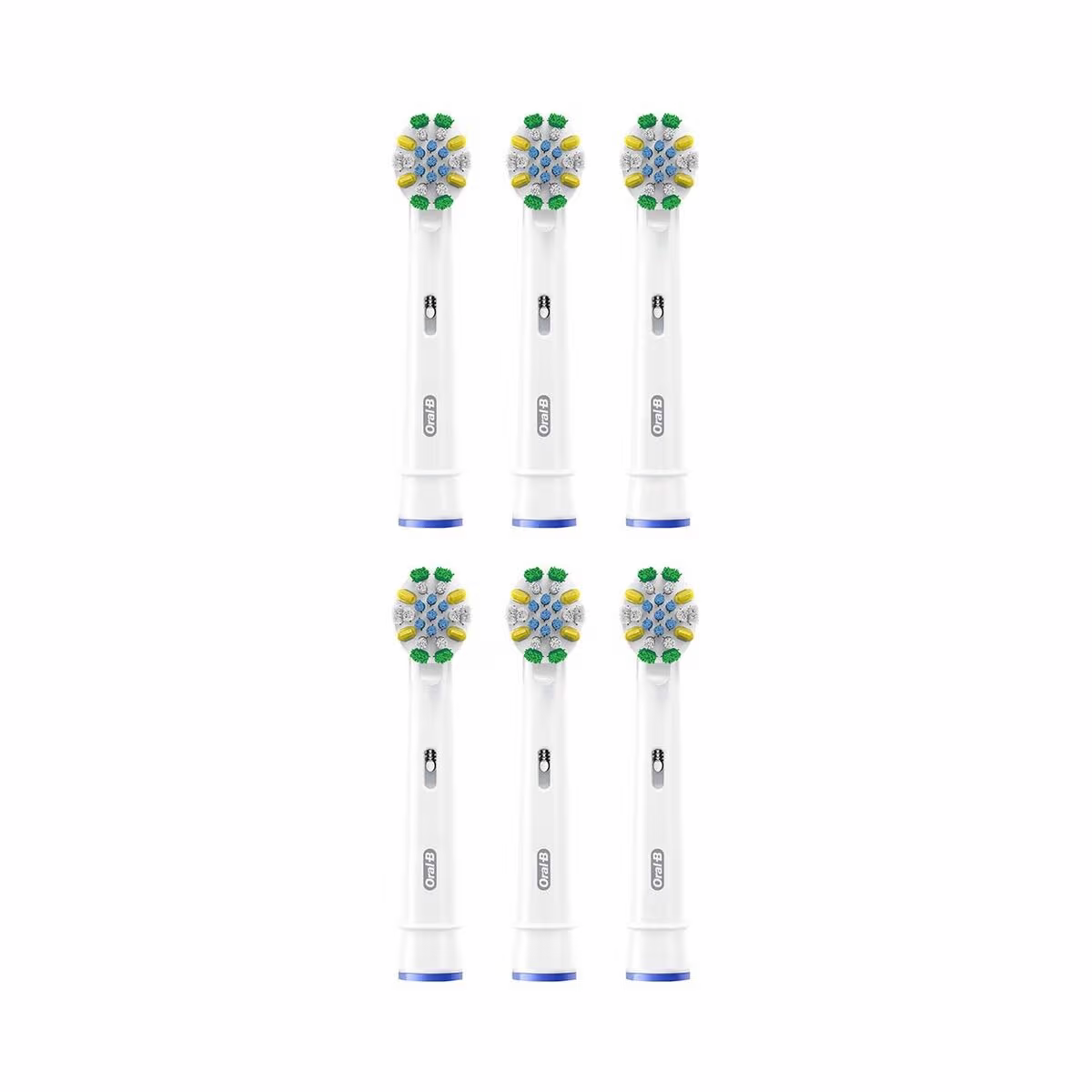 Image of Oral-B Pro Tiefenreinigung 6er Aufsteckbürsten – Ersatzbürste/Zahnpflege Zubehör – weiss