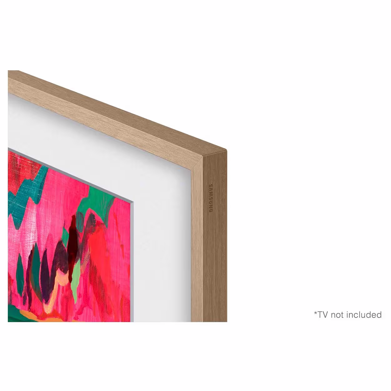 Image of Samsung Frame Wechselrahmen Teak 65'' – TV Zubehör/Fernseher Zubehör