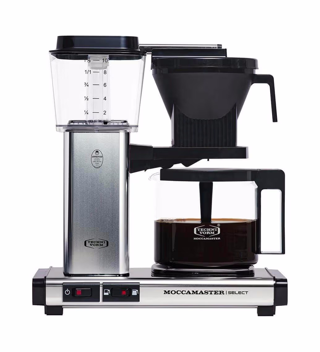 Image of Moccamaster KBG Select - polished silver Filterkaffeemaschine – silber