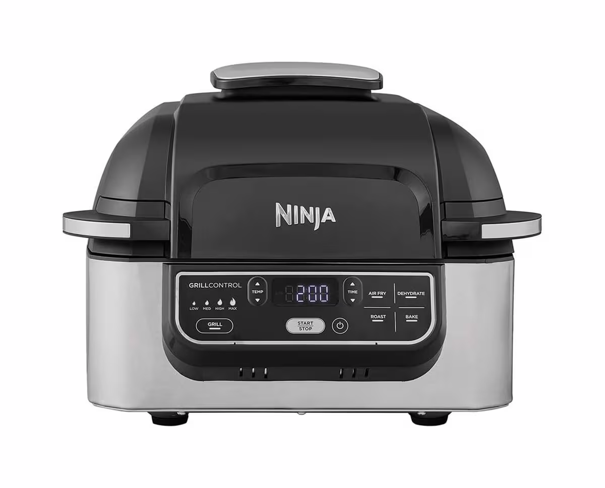 Image of Ninja Foodi Grill & Heissluftfritteuse AG301CH – Airfryer - Friteuse – grau