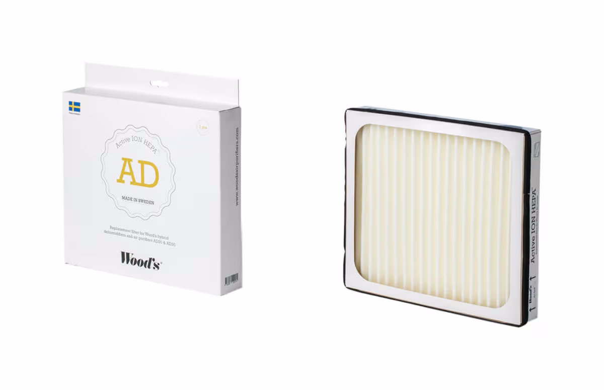 Woods Active ION-HEPA Filter Luftfilter – Klimageräte Zubehör – weiss