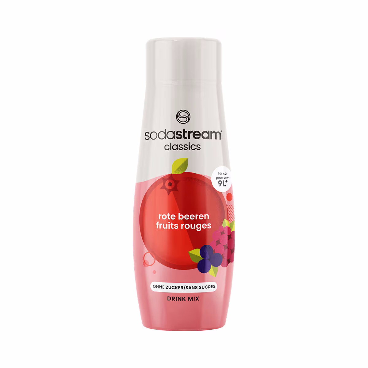 Image of Sodastream SodaMix RedBerry Zero Soda-Mix für Sodastream – Wassersprudler Sirup
