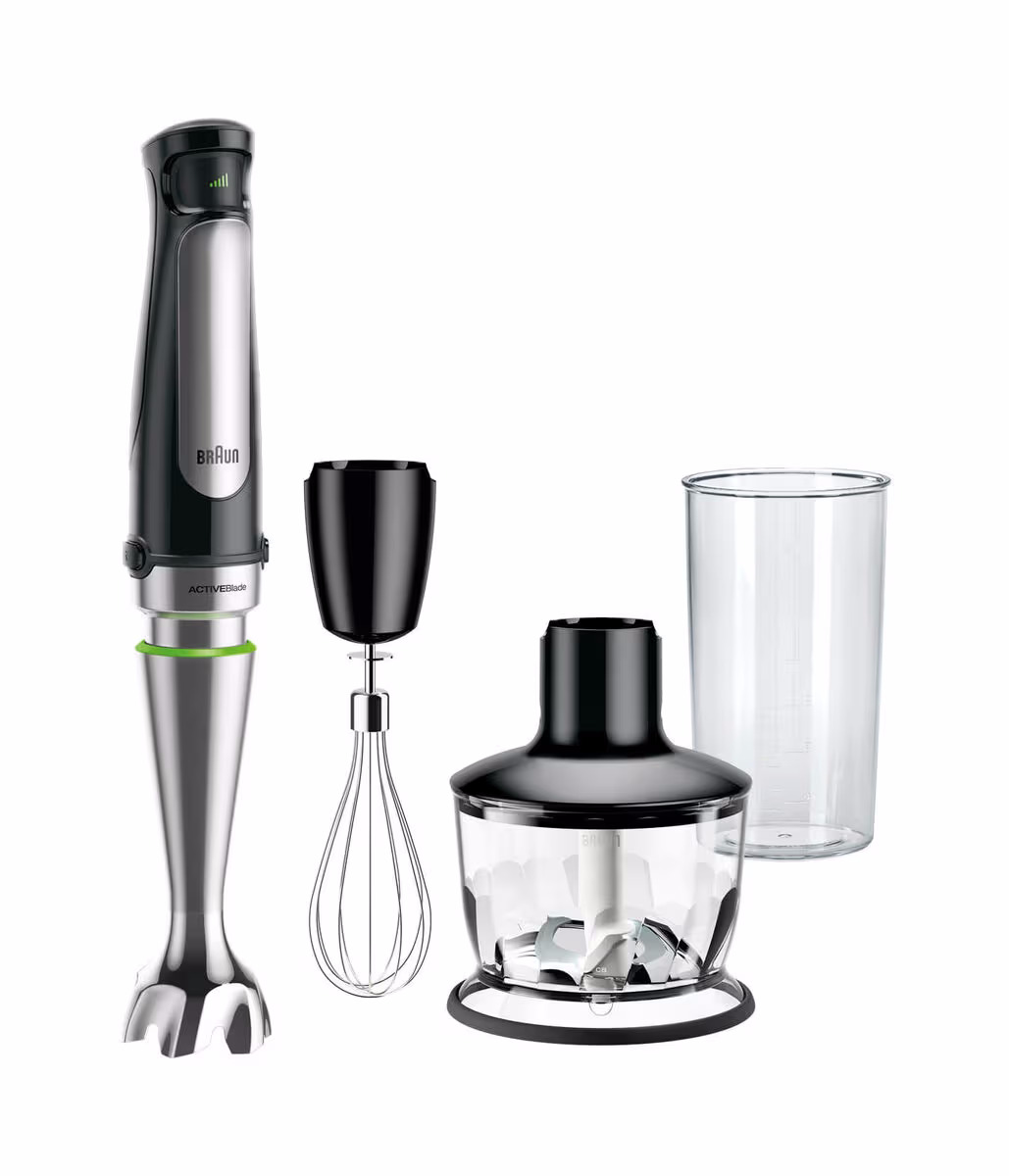 Image of Braun MultiQuick 7 MQ 7035X Stabmixer-Set – schwarz