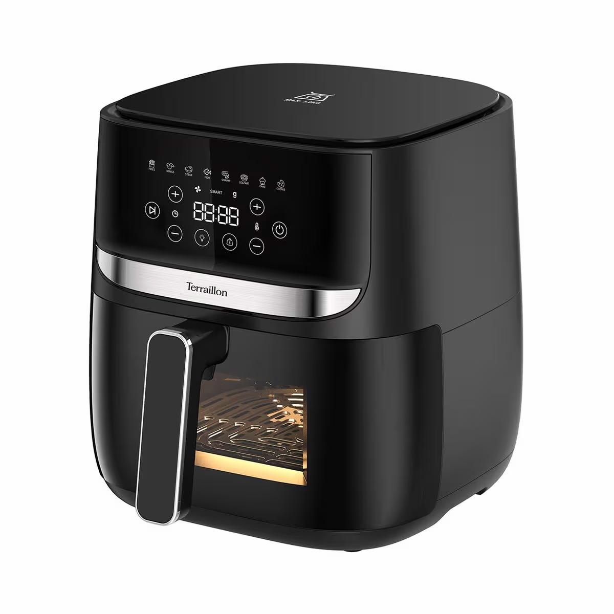 Image of Terraillon 15517 Friteuse – Airfryer - Friteuse – schwarz