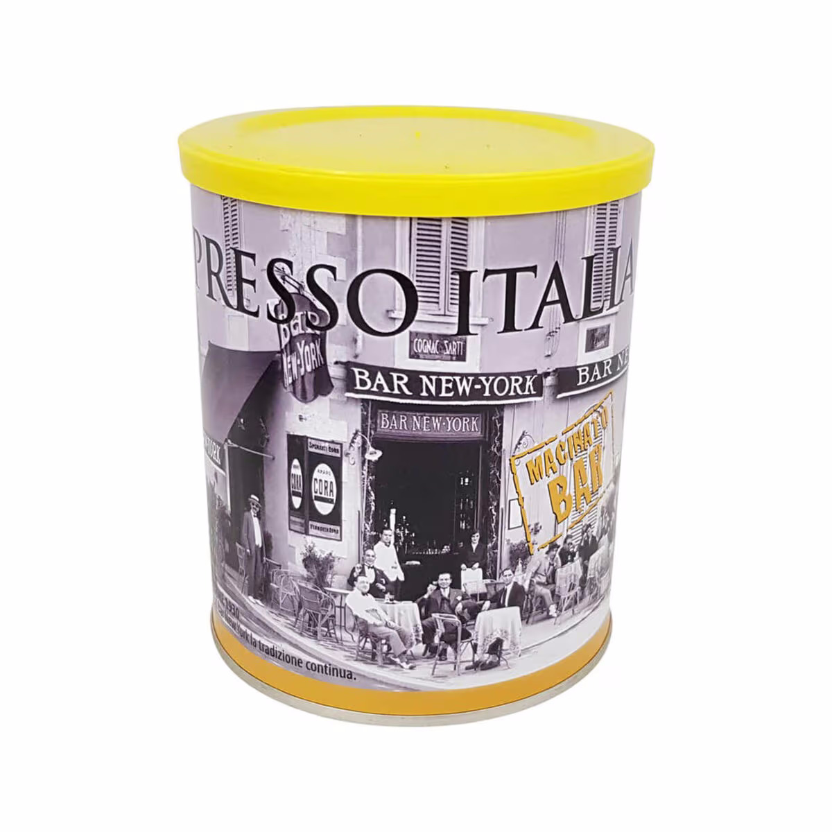 Image of Caffè New York (80/20) 250g Dose gemahlen Kaffee – Kaffeebohnen