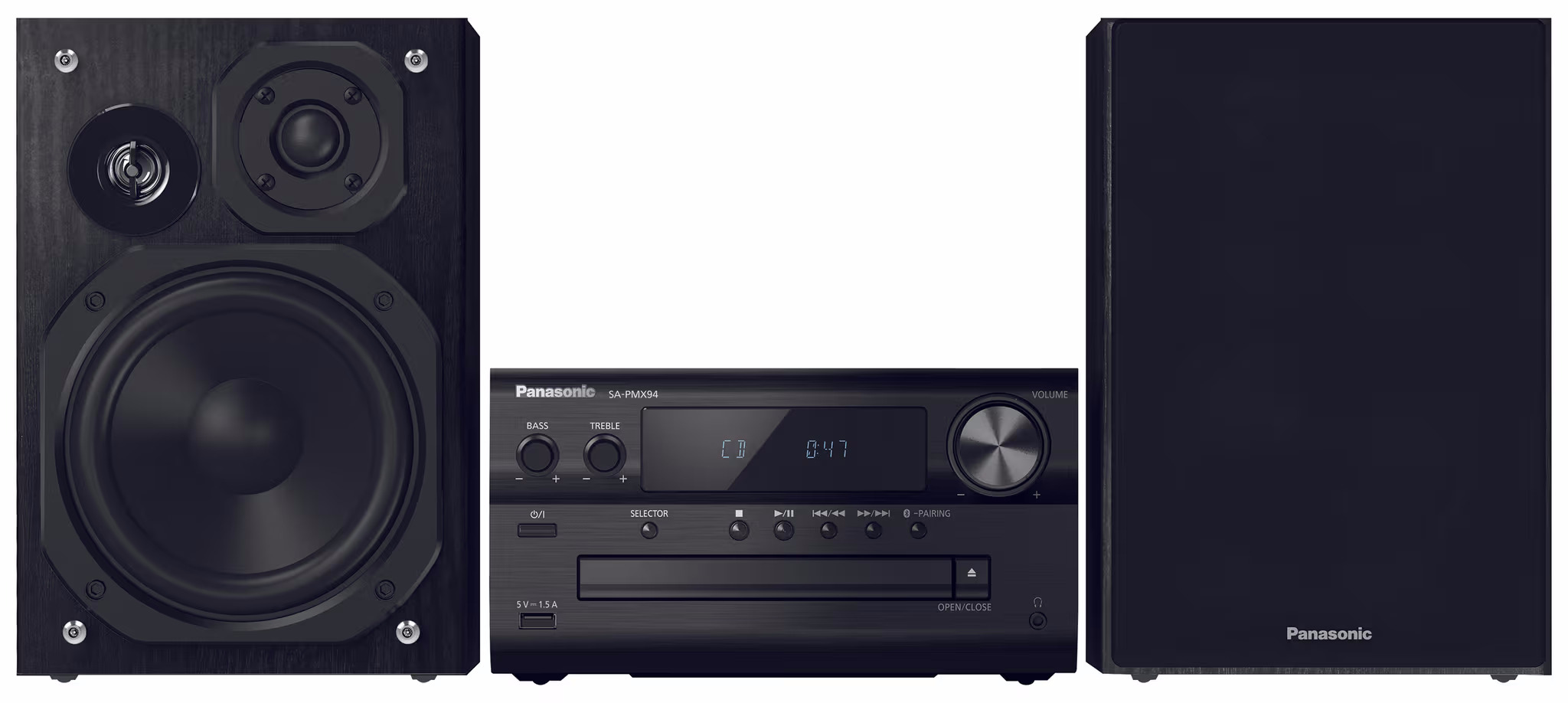 Panasonic UE SC-PMX94EG-K HiFi-Anlage – Stereoanlage/Hifi Anlage – schwarz