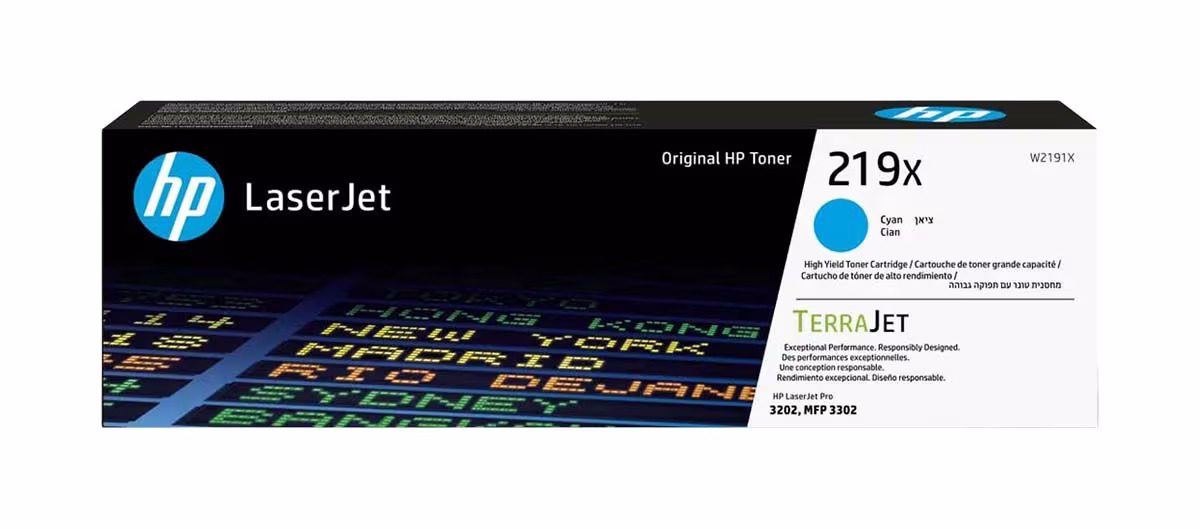 HP Toner-Modul 219X Cyan Toner