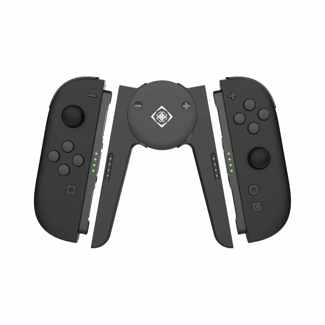 Image of Deltaco Grip and charging station Griff- und Ladestation – Nintendo Switch 2 Zubehör – schwarz