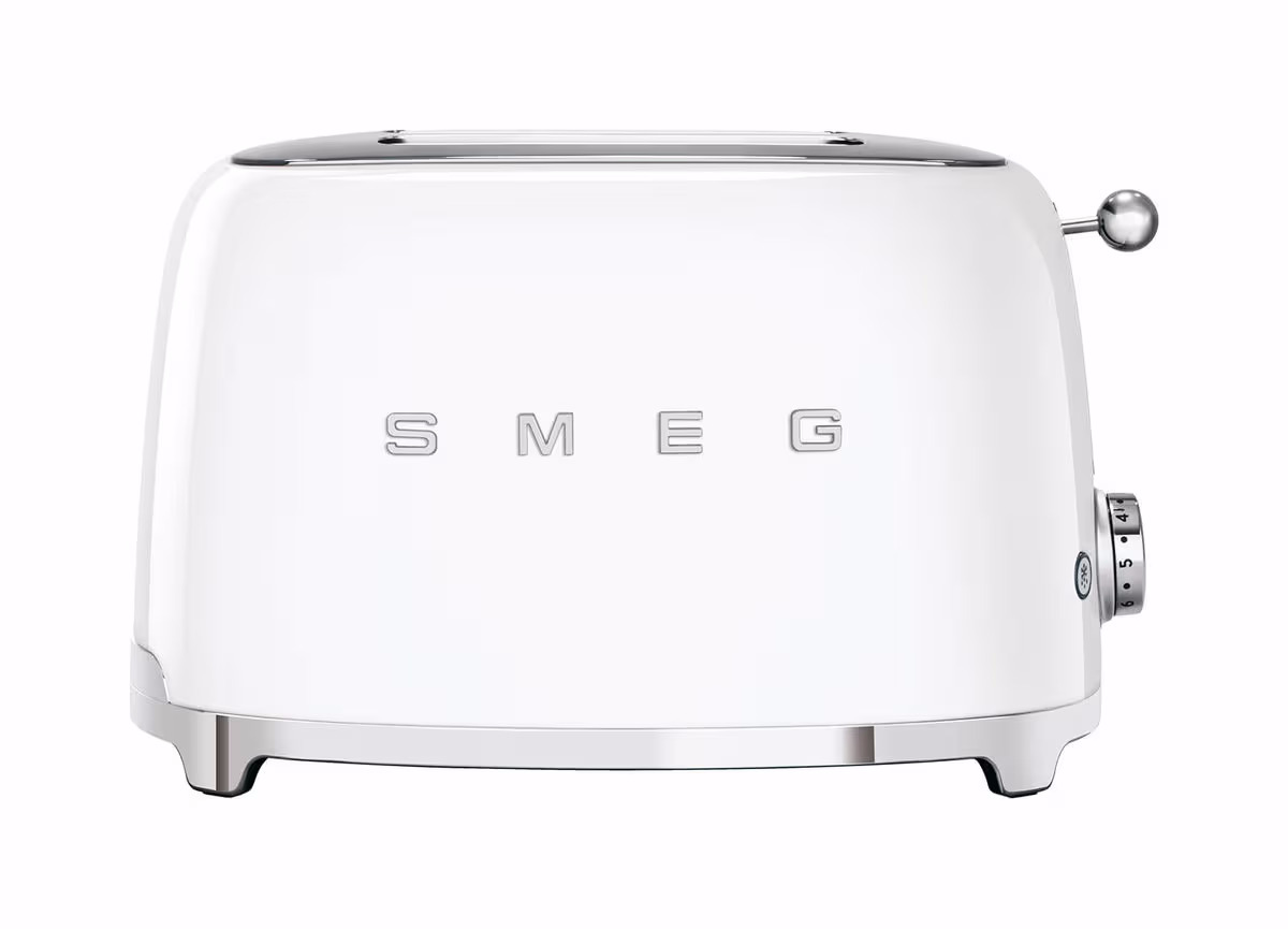 Smeg Toaster Retro weiss