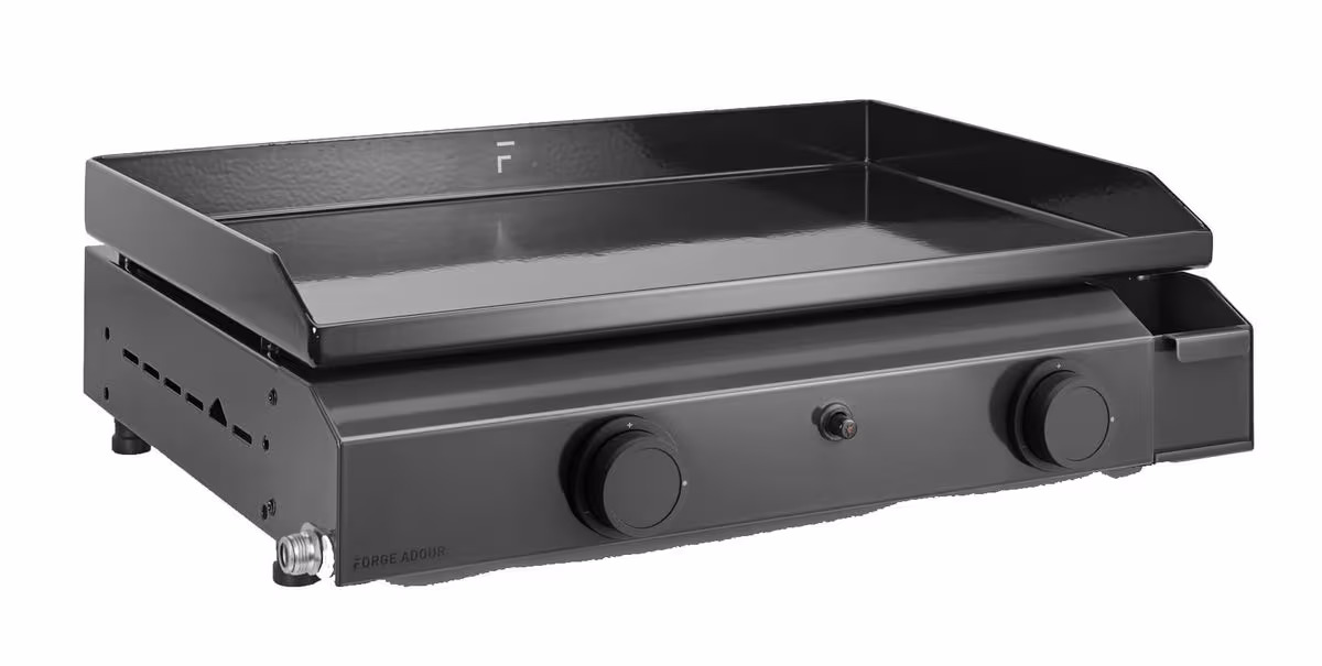 Forge Adour Plancha Base Gasgrill – Plancha Grill – schwarz