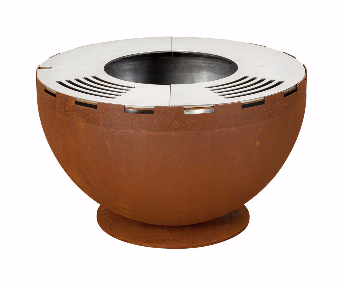 Nouvel Firebowl 60 gerostet Feuerschale – Feuerschale/Feuerstelle