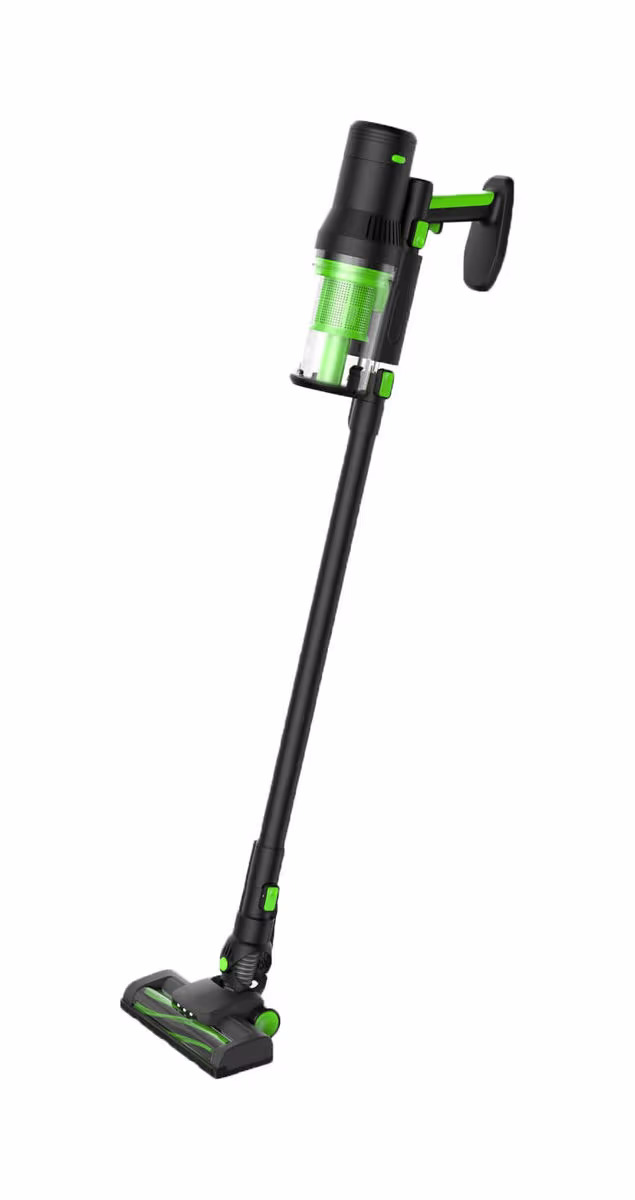 Ecofort ecoQ Rena Allround Kabelloser Staubsager 2in1 – Akku Staubsauger/Besenstaubsauger – grün