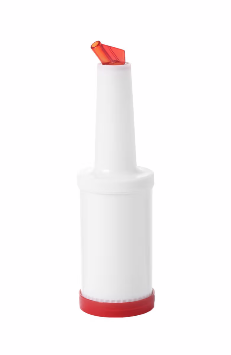 Image of Hendi Dosierflasche 0.8 Liter – Gastro Kaffeemaschine/Gastro Getränkespender – weiss