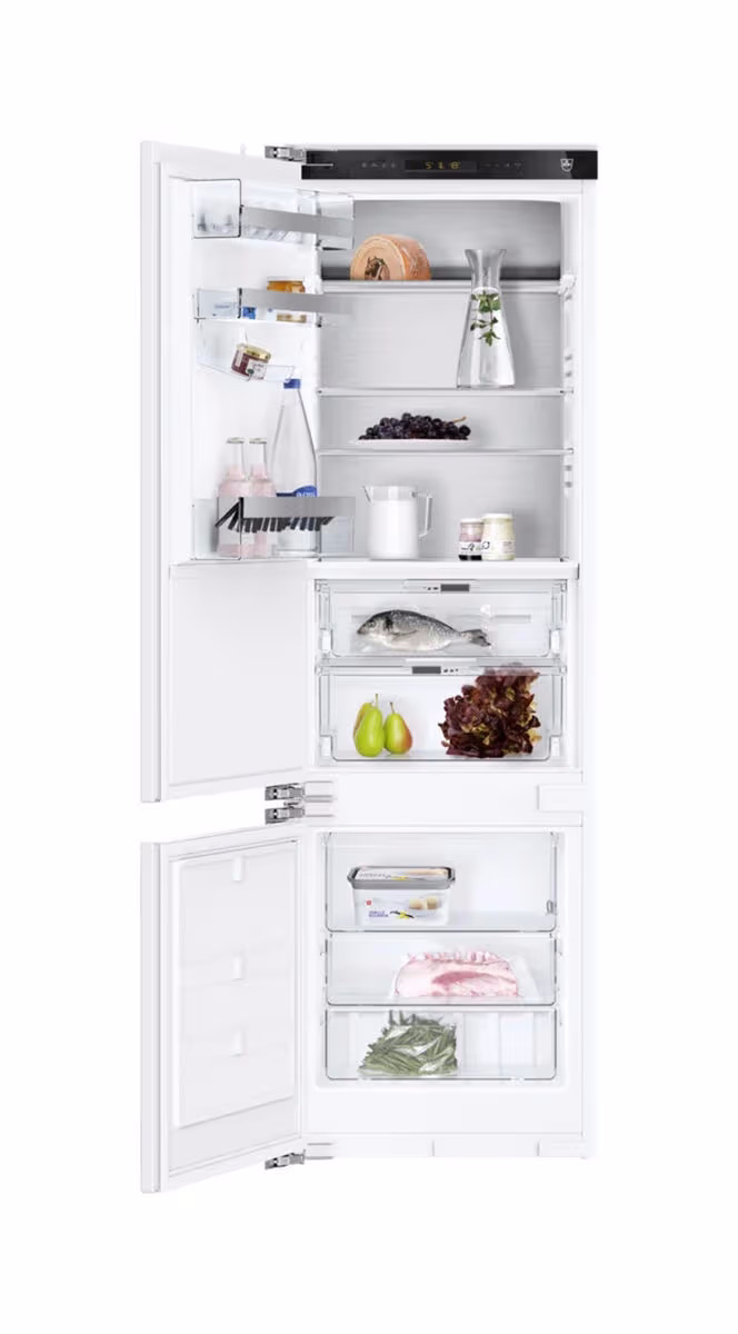 V-ZUG CombiCooler V4000 178KNI 5111400001 + 1066699 Kühlschrank mit Gefrierfach vollintegriert – Einbaukühlschrank mit Gefrierfach 60 cm