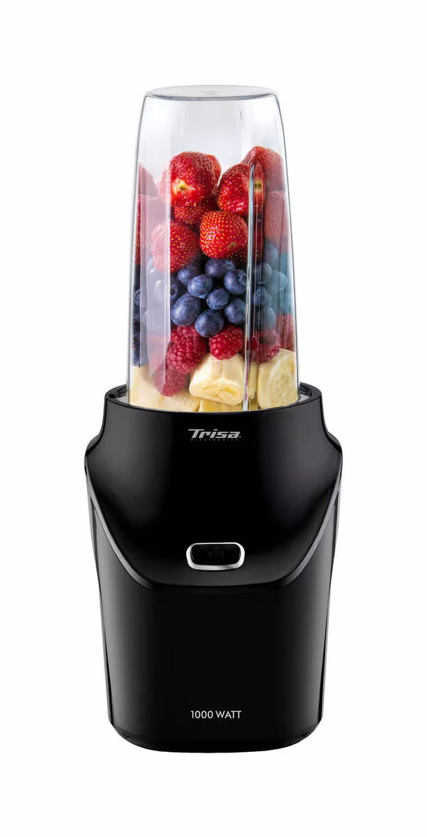 Trisa Energy Boost schwarz Smoothie Maker – Standmixer/Blender
