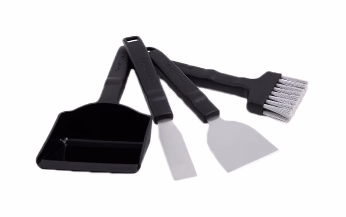 Broil King Grill- Reinigungskit Zubehör – Grillbürste/Grillreiniger – schwarz