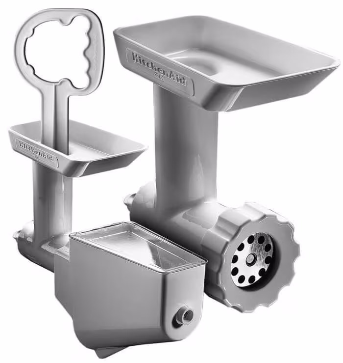 KitchenAid FLEISCHWOLF SET Fleischwolf-Set – Küchenmaschine Zubehör – edelstahl